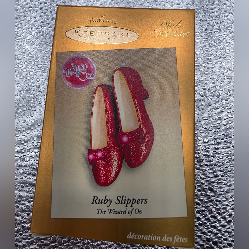 Hallmark Ruby Slippers Ornament